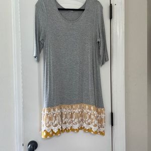 Gray dress